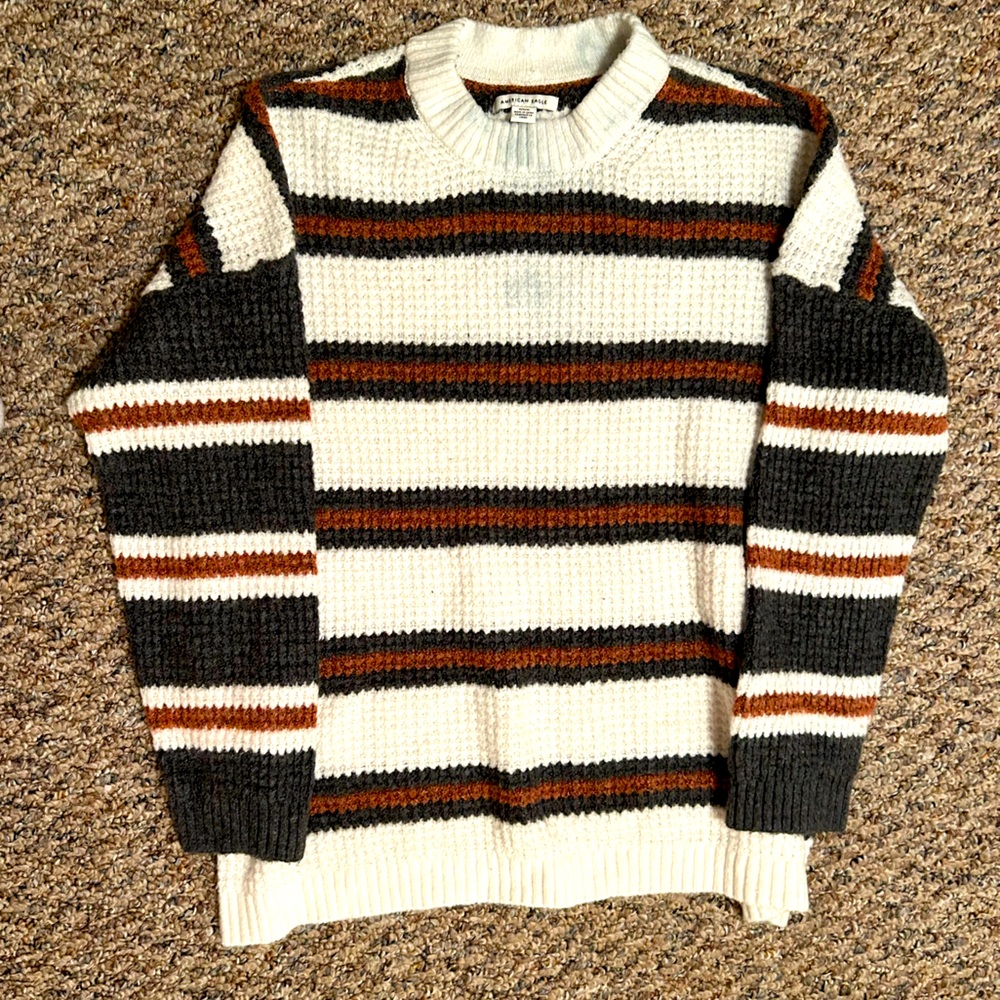 American Eagle Oversized Stripped Sweater